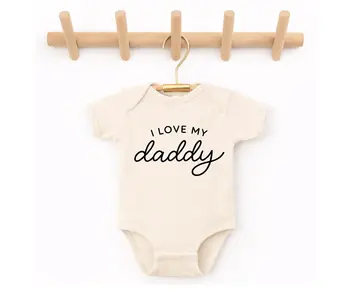 I Love My Daddy Baby Onesie