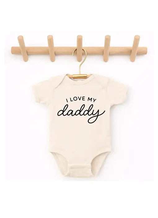 I Love My Daddy Baby Onesie