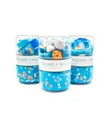 Young + Wild and Friedman Blue Pet Grab & Go Dough Jar