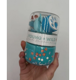 Young + Wild and Friedman Blue Pet Grab & Go Dough Jar