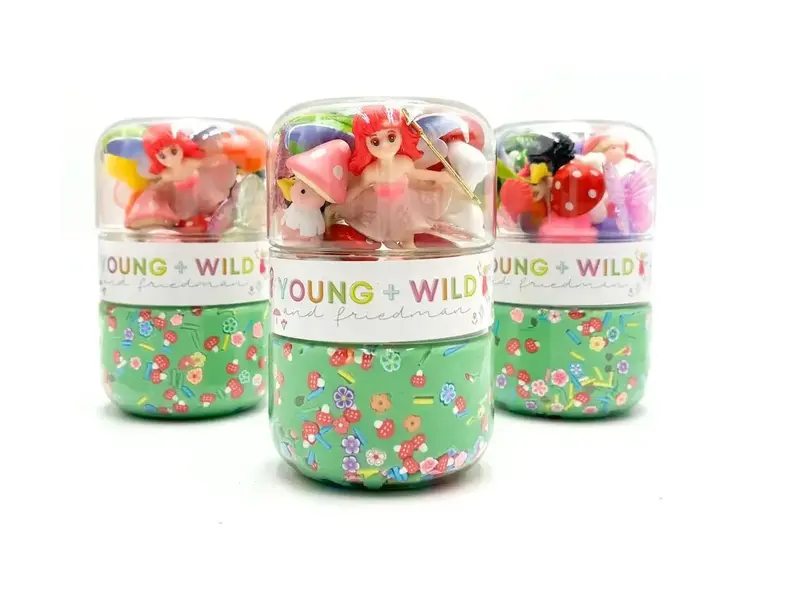 Young + Wild and Friedman Fairy Grab & Go Dough Jar
