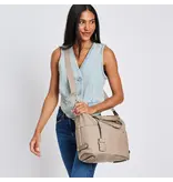 Moda Luxe London Satchel - Mushroom