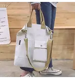 UZ Wholesale Store Canvas Handbag with Pockets