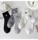 UZ Wholesale Store Bow Lace Mesh Ankle Socks
