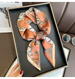 UZ Wholesale Store Silk Print Square Scarf