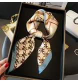 UZ Wholesale Store Versatile Printed Silk Scarf