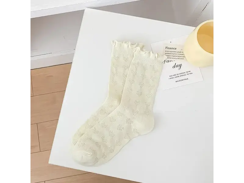 UZ Wholesale Store Thin Lace Knee Socks
