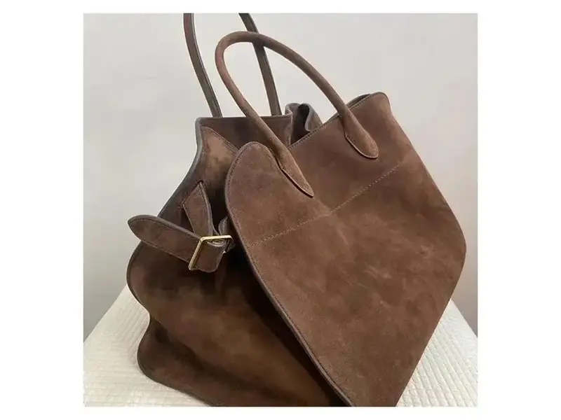 UZ Wholesale Store Large Capacity Versatile Single Shoulder Tote Bag - Brown