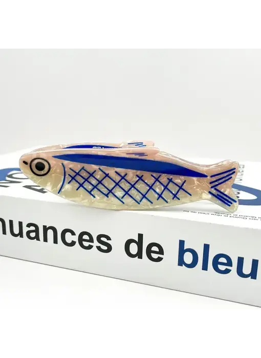 Sardine-Shaped Hair Claw Clip