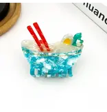 TheDivaSoap Acetate Noodle Hair Clip