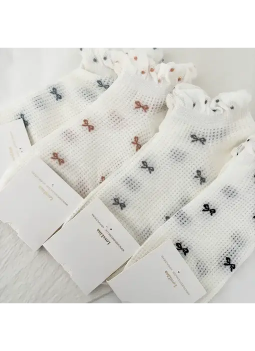 Bow Ribbon Detail Socks