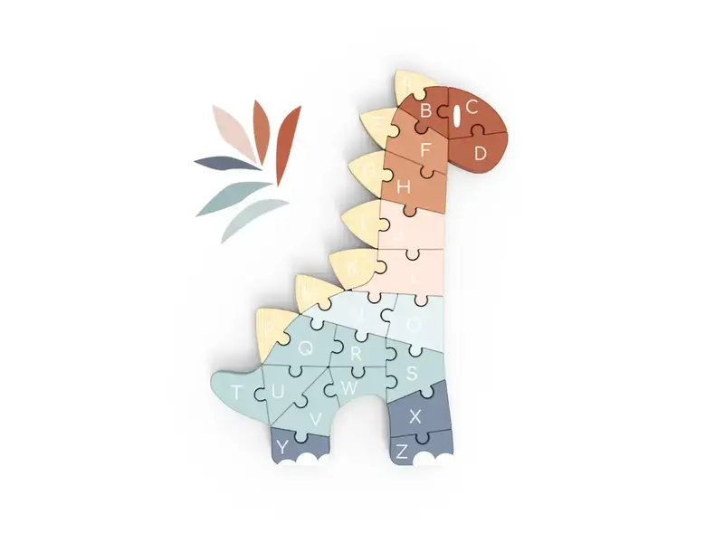 Speedy Monkey Abc Dino Puzzle