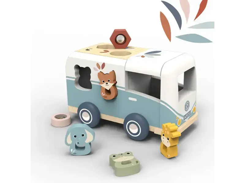 Speedy Monkey Van Shape Sorter