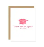 Maddon and Co Elle Woods Grad Card