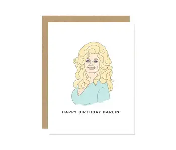 Happy Birthday Darlin' Card