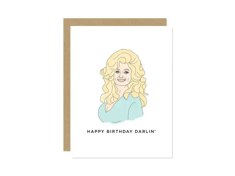 Maddon and Co Happy Birthday Darlin' Card