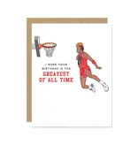 Maddon and Co Michael Jordan "Mj Goat" Greatest of All Time Birthday Card