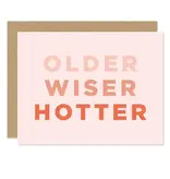 Maddon and Co Older Wiser Hotter Card