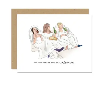 Friends Wedding Card
