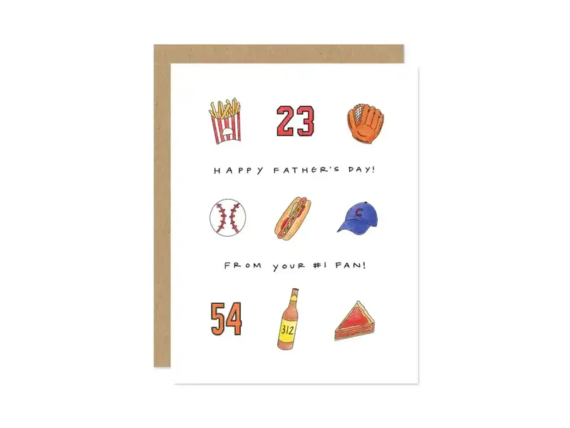 Maddon and Co Chicago Father's Day Card