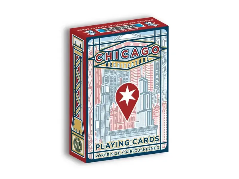 Transit Tees Chicago Architecture Playing Cards