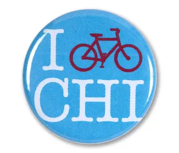 Chicago Round Pinback Buttons