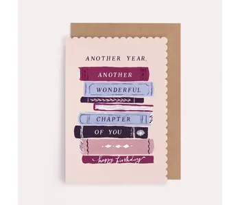 Bookish Birthday Card | Booklover Birthday Cards