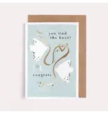 Sister Paper Co. Tied the Knot Wedding Card