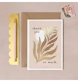 Sister Paper Co. Leaf Thank You Card