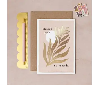 Leaf Thank You Card
