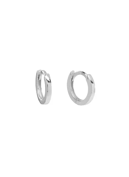 Classic 11mm Huggie - Sterling Silver