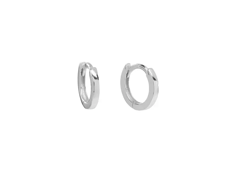 Ofina Jewelry Classic 11mm Huggie - Sterling Silver