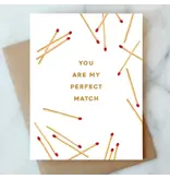 Perfect Match Greeting Card