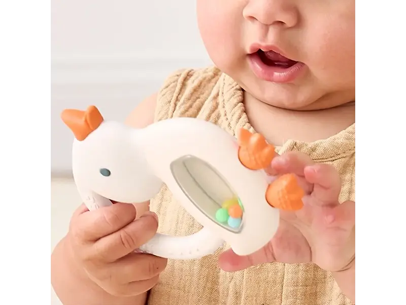Itzy Ritzy Bitzy Shake™ - Silicone Teether with Rattle