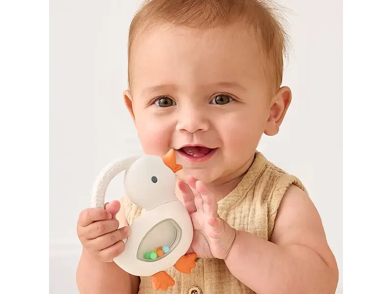 Itzy Ritzy Bitzy Shake™ - Silicone Teether with Rattle