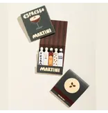 One & Only Paper Espresso Martini Printed 10 Stem Matchbook