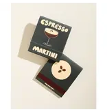 One & Only Paper Espresso Martini Printed 10 Stem Matchbook