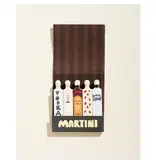 One & Only Paper Espresso Martini Printed 10 Stem Matchbook