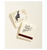 One & Only Paper Match Made in Heaven Printed 10 Stem Matchbook