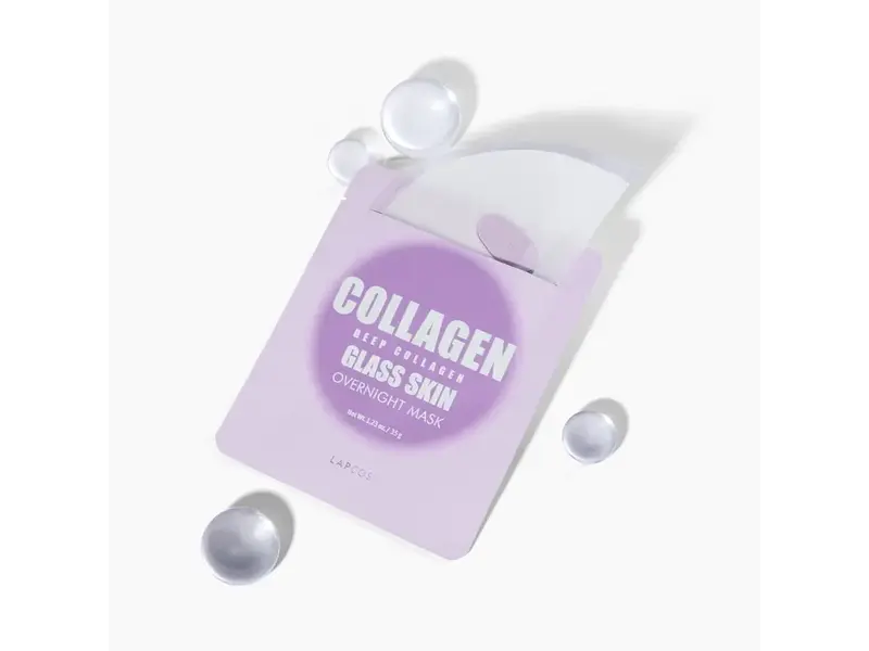 LAPCOS Deep Collagen Glass Skin Overnight Mask