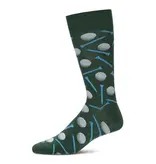 Infinity Classics International Memoi Golf Bamboo Blend Men's Crew Socks