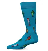 Infinity Classics International Memoi Gone Fishin' Men`S Bamboo Crew