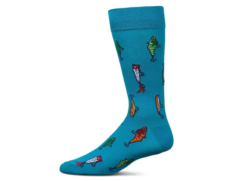 Infinity Classics International Memoi Gone Fishin' Men`S Bamboo Crew
