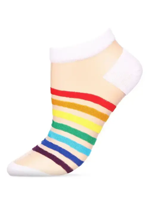 See the Rainbow Sheer Lowcut
