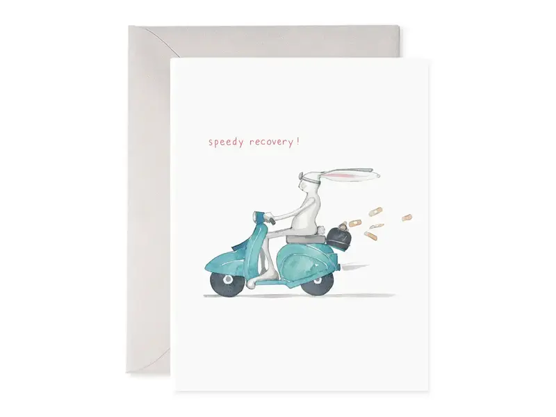 E. Frances Speedy Recovery Greeting Card