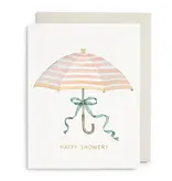 E. Frances Umbrella Shower Greeting Card