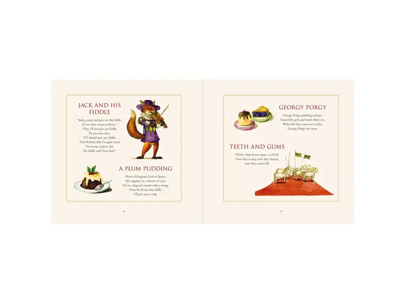 HarperCollins Focus Classic Collection of Mother Goose Rhymes Illustrated