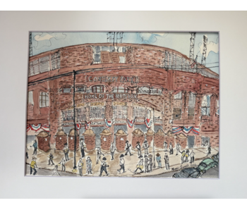 Comiskey Park, 8x10 Print with White Matte