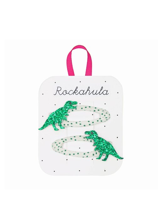 Spotty T-Rex Clips