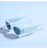 xo, Fetti Blue Bride Sunglasses | Bachelorette Party Bride Sunnies